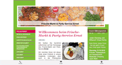 Desktop Screenshot of partyservice-ernst.net