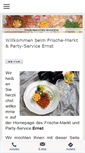 Mobile Screenshot of partyservice-ernst.net